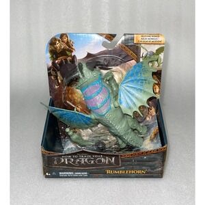 Dreamworks Dragons How To Train‎ Your Dragon Rumblehorn Action Figures Toys NEW